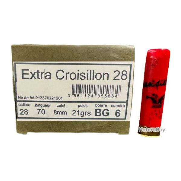 Cartouches Jocker Extra Croisillon 21 Calibre 28/70 n6