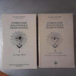 Symbolisme maçonnique traditionnel, Tomes 1 et 2 : Loges bleues + Hauts grades et rites anglo-saxons