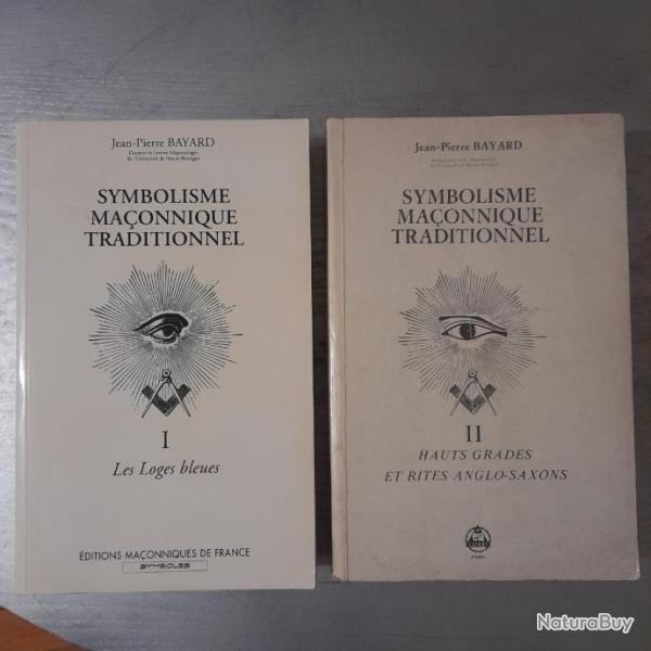 Symbolisme maonnique traditionnel, Tomes 1 et 2 : Loges bleues + Hauts grades et rites anglo-saxons