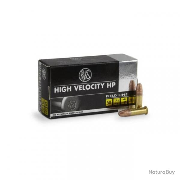 Balles RWS High Velocity HP - Cal. 22LR - 22LR / Par 1 / 40