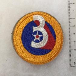 WW2 ETATS-UNIS US ARMY AIR FORCE USAAF Insigne PATCH US 3nd Army Air Force