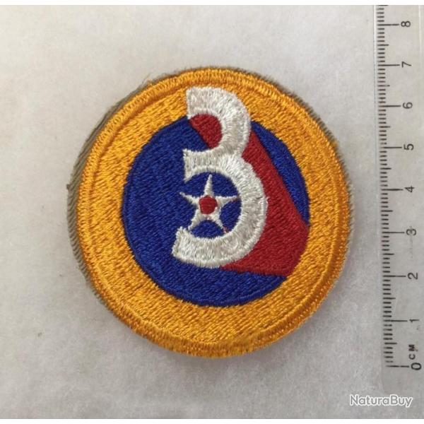 WW2 ETATS-UNIS US ARMY AIR FORCE USAAF Insigne PATCH US 3nd Army Air Force