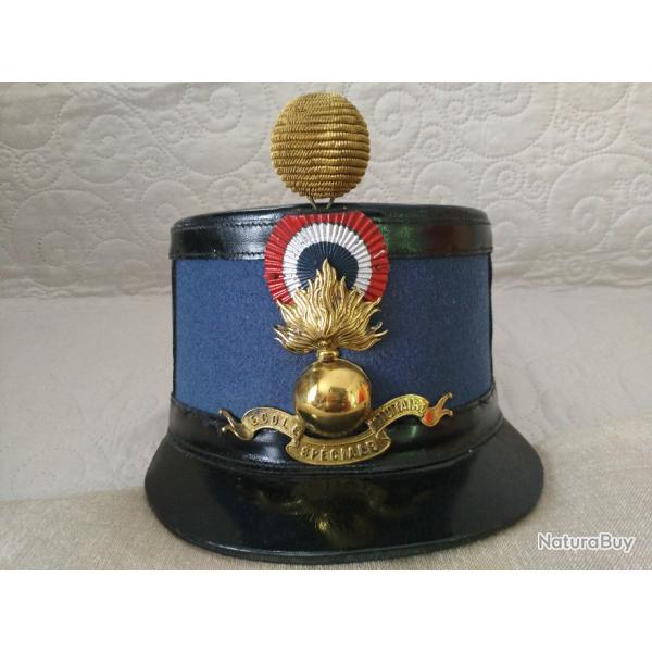 Shako mle 1872 Ecole Sprciale Militaire de Saint Cyr