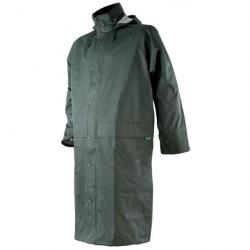 MANTEAU DE PLUIE LONG VERT