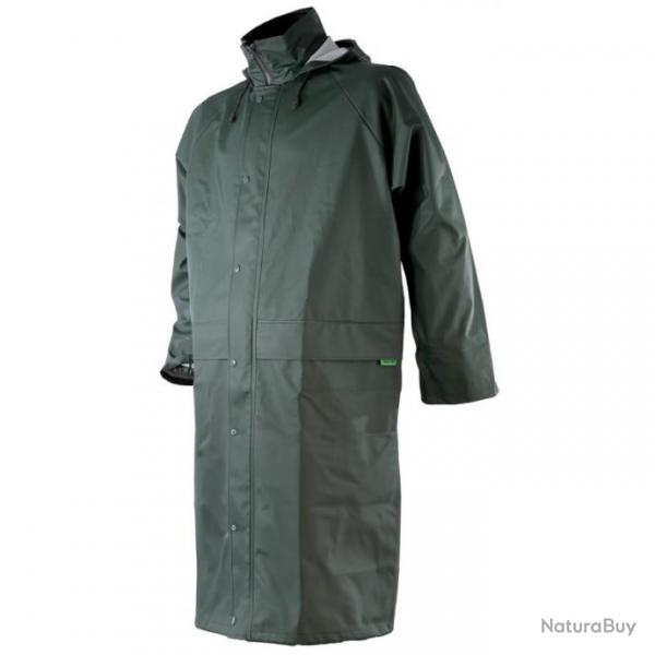 MANTEAU DE PLUIE LONG VERT