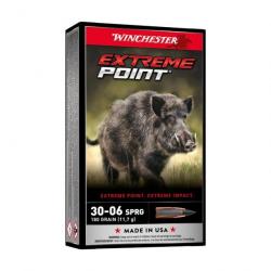 Cartouches WINCHESTER 30-06 SPRG Extreme Point 180GR X20