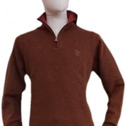 PULL EN LAINE MARRON LOVERGREEN