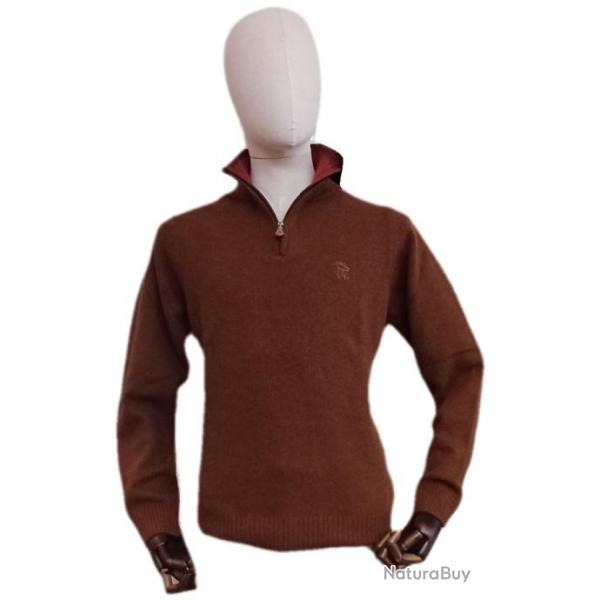 PULL EN LAINE MARRON LOVERGREEN