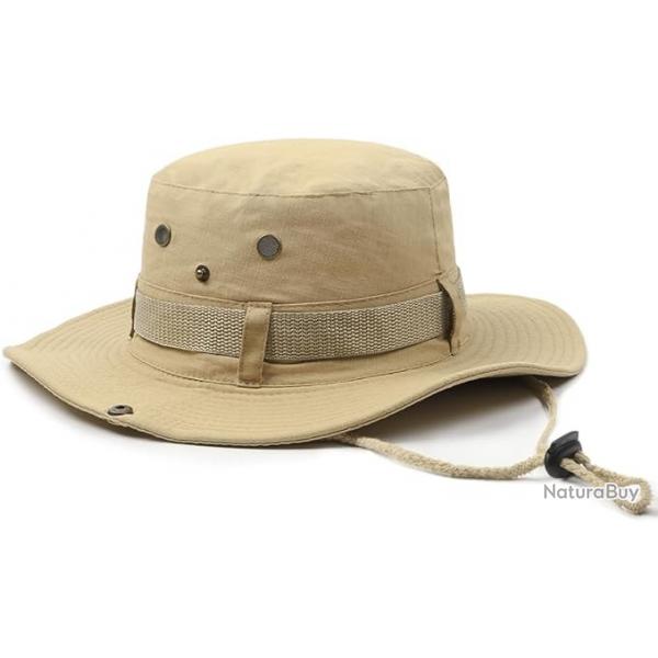 Chapeau d't  Large bird Chasse Safari Buisson Jungle Randonne Camping Kaki