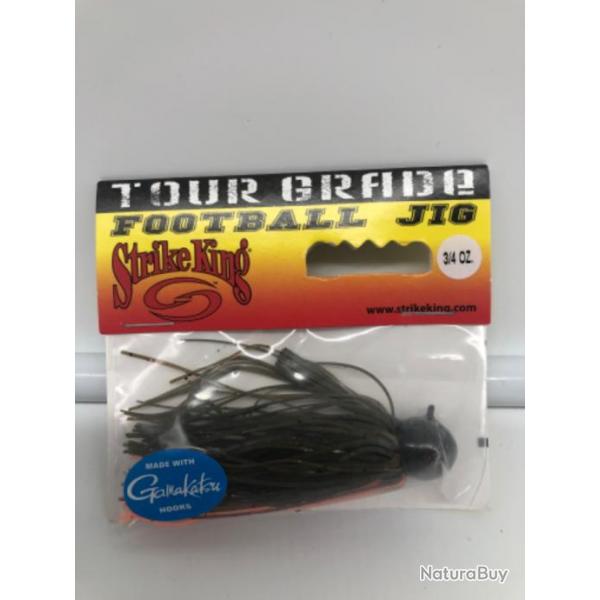 Tte plombe Tour Grade Football Jig Strike King 3/4oz