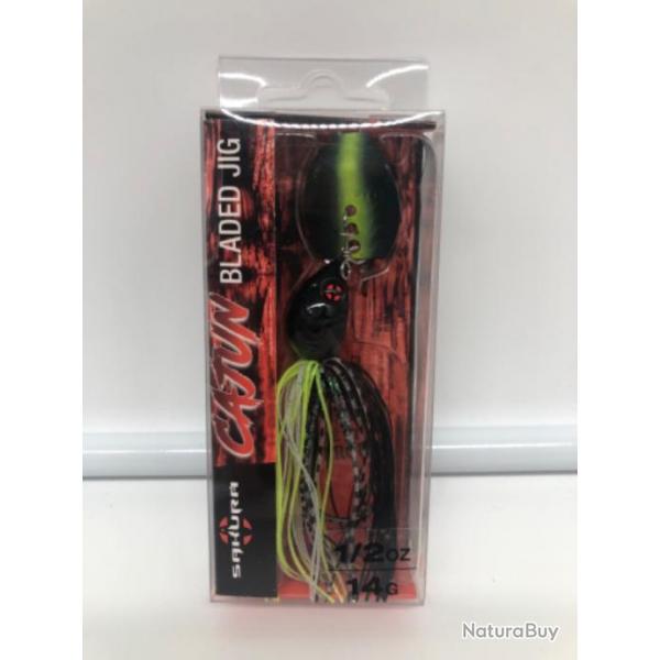 Leurre dur avec cuillre Sakura CAJUN Bladed jig