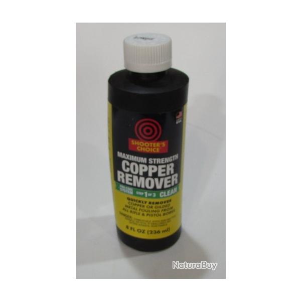 flacon shooter's choice copper remover 236ml