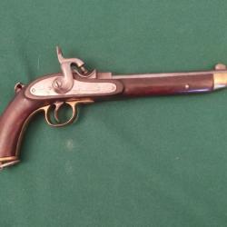 Pistolet  Britannique à système « Westley Richards », modèle réglementaire  de 1867 pour les troupes