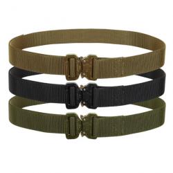 Ceinture Tactique Boucle Cobra 38mm Vert Olive, 120cm L