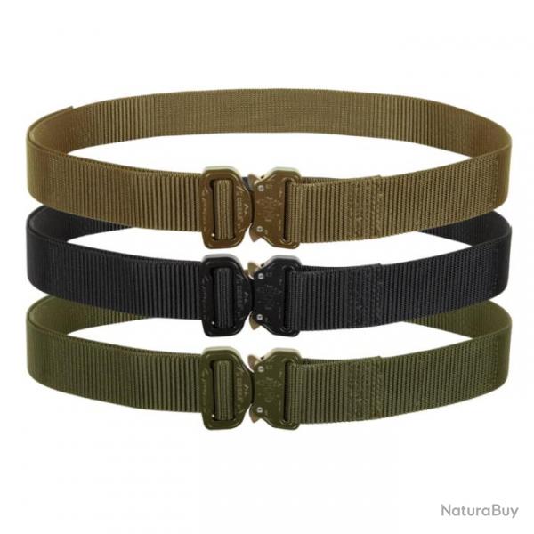 Ceinture Tactique Boucle Cobra 38mm Vert Olive, 120cm L