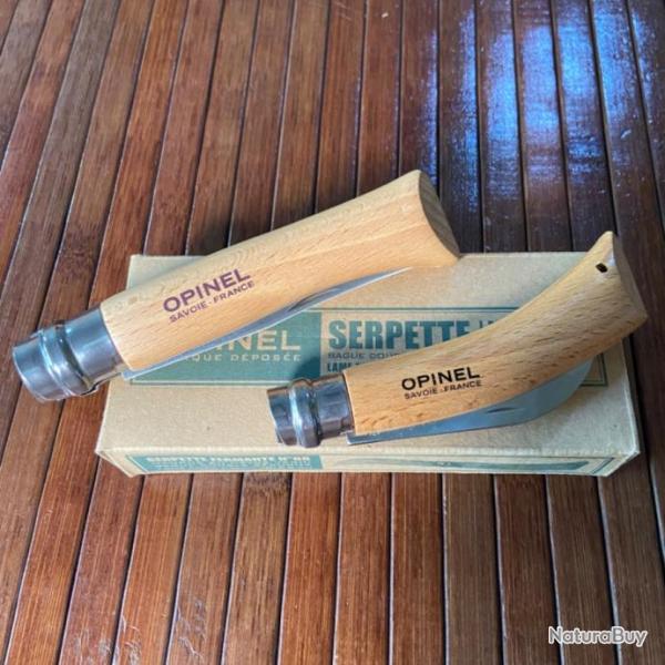 DUO OPINEL UN N8 SERPETTE ET N10 TIRE BOUCHON NEUF