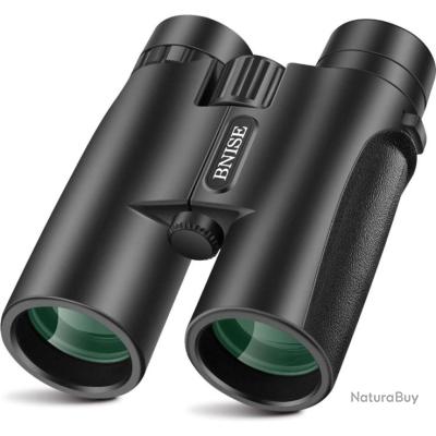 Jumelles 12x42 – Avec Prismes BAK4 – Puissantes Et Lumineuses – Pour Adultes, Randonnée, Observation