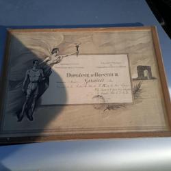 Diplôme d honneur