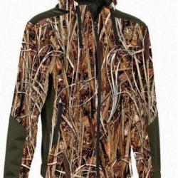 Blouson de chasse zippé new Wolf Ghost Camo Wet Pro Hunt