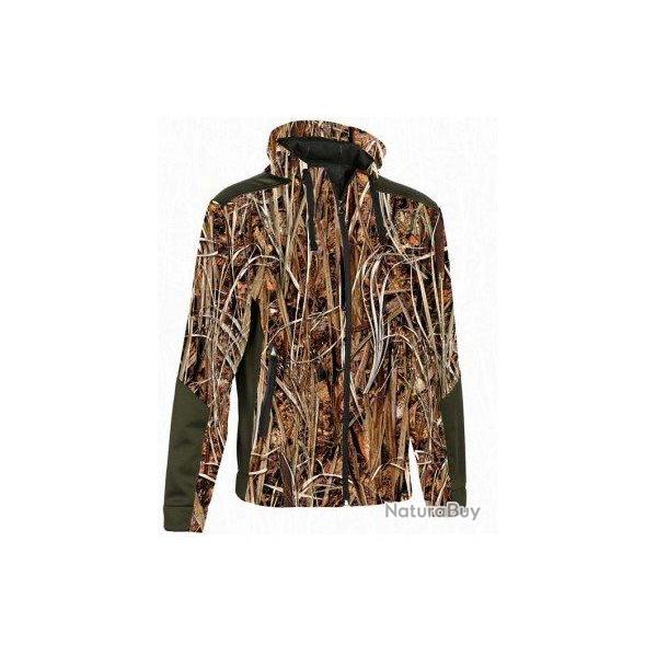 Blouson de chasse zipp new Wolf Ghost Camo Wet Pro Hunt