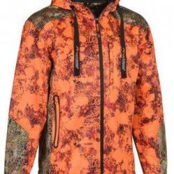 Blouson de chasse zippé Wolf new GhostCamo SnakeBlaze Pro Hunt