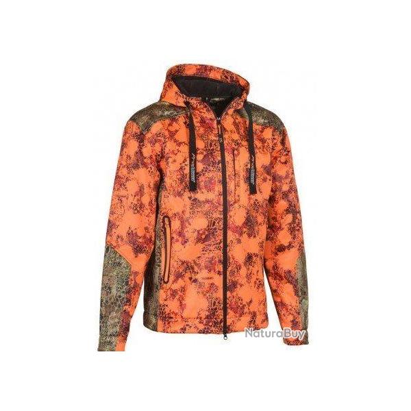 Blouson de chasse zipp Wolf new GhostCamo SnakeBlaze Pro Hunt