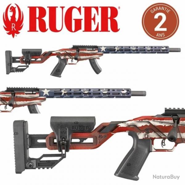 CARABINE RUGER PRECISION RIMFIRE DRAPEAU AMERICAIN