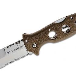 COUTEAU PLIANT COLDSTEEL GUNSITE FDE