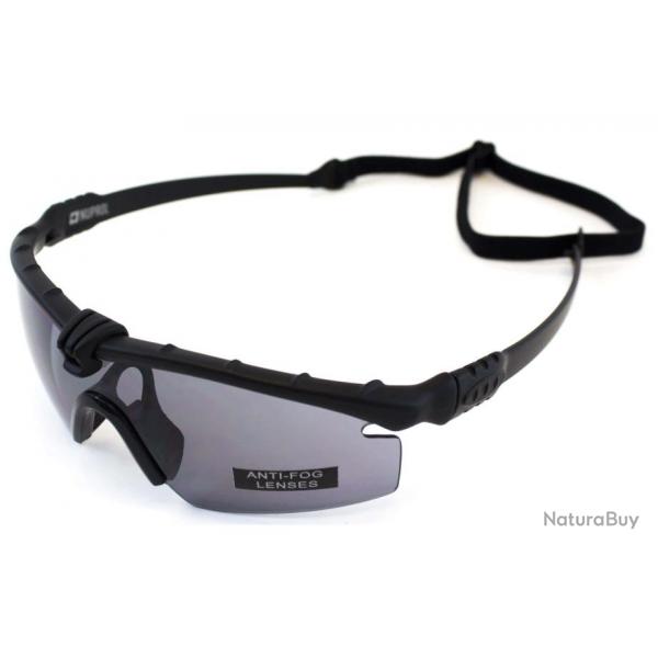 Lunettes Battle Pro Thermal Noir/Smoke - Nuprol Noir fum