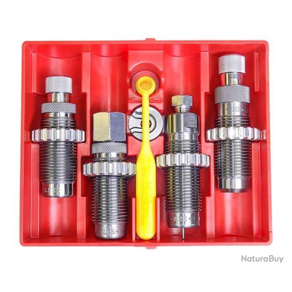 jeux de 4 outils carbure Deluxe pour calibres d'armes de poing - Lee Precision 40 S