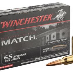 Munitions Winchester 6.5 Creedmoor