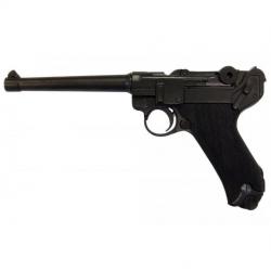 Pistolet Denix Luger P08 Parabellum crosse noir Luger P08 Parabellum 30cm