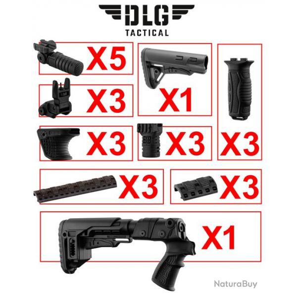 Pack implantation DLG TACTICAL Pack DLG IMPLANTATION