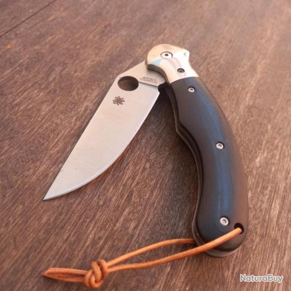 Couteau Pliant EDC Type Spyderco G10