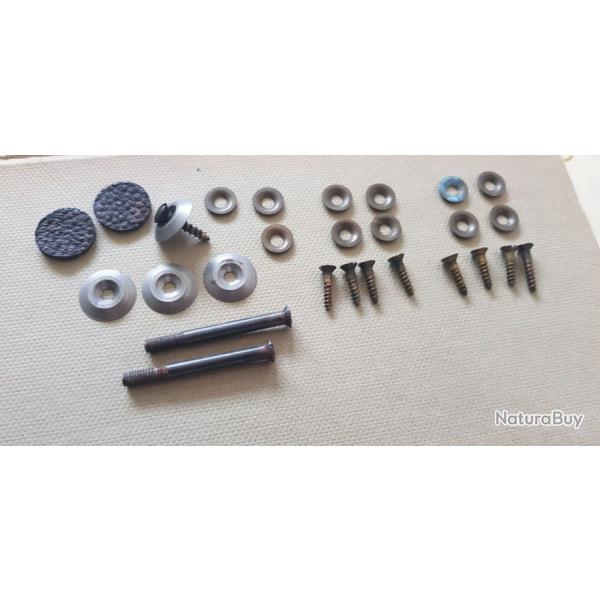 Lot de visserie pour planchettes de Luger artillerie