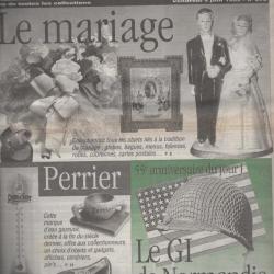 la vie du collectionneur 275 juin 1999, le gi de normandie , perrier, salières et coquetiers, le mar