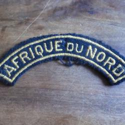 tissu écusson afrique du nord