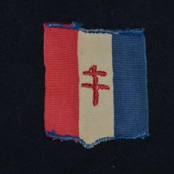 RARE INSIGNE (ATTRIBUT) FORCE FRANCAISE DE L'INTERIEUR-LIBERATION-MAQUIS-RESISTANCE-SAS-1939/45-FFI