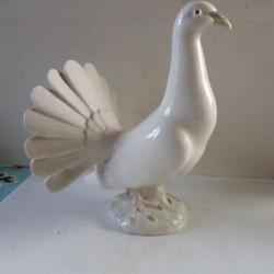 figurine de pigeon céramique vintage parfait état