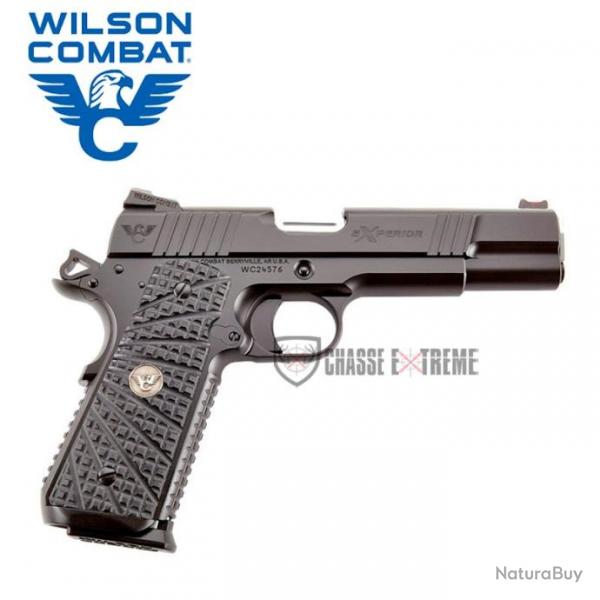 Pistolet WILSON COMBAT Experior Full Size 5" Cal 45 Acp Noir