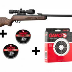 Pack Carabine Gamo Hunter 440 AS Avec Lunette 3-9X40 WR