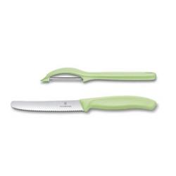 6.7116.21L42 jeu de 2 pièces Victorinox Swiss Classic en vert