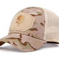 Casquette Punisher treillis beige 4