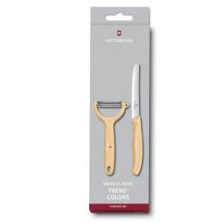 6.7116.23L92 jeu de 2 pièces Victorinox Swiss Classic en orange