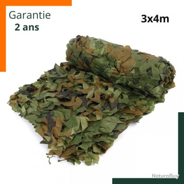 Filet de camouflage 3X4 m - Oxford Fort - Garantie 2 ans