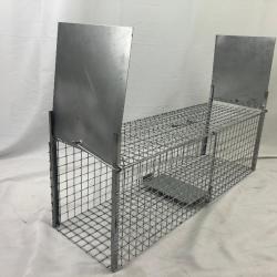 CAGE PIEGE RAGONDINS 1 entrées 100x30x30