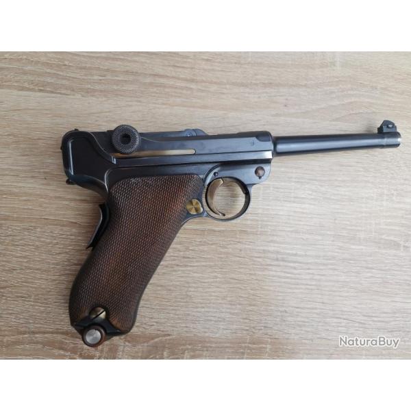 LUGER 1906 SUISSE - 7.65 PARABELLUM - OCCASION TRES BON ETAT - AVEC HOLSTER