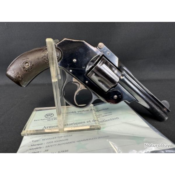 revolver iver and Johnson calibre 38 sw 5 coups