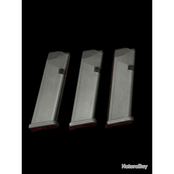 Lot de 3 chargeurs pour Pistolet Polymer 80