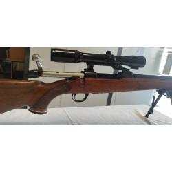 Carabine pour tirs sportifs BSA en 300WinMag + lunette Akah Variable + bi-pied Harris + montage EAW